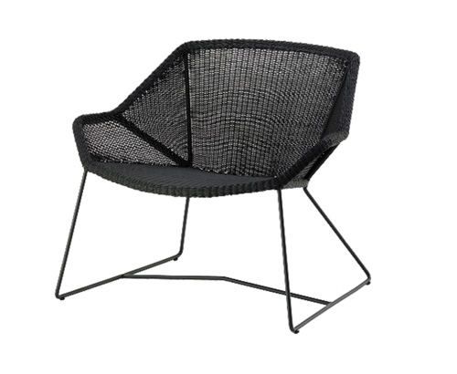 Breeze Lounge Lowback Chair - Caneline Outdoor Seating